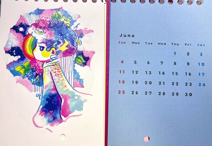 通販にてぜひみなさん2023年カレンダー買ってください〜!!日付の紙は、12ヶ月ちゃんをそれぞれ彩るように選んだ全部違う紙になっております!カレンダー、売れ残ると来年に在庫持ち越せずどうにも出来ないのでマジでお願いします…おまけもついてるよ…【カレンダー】 