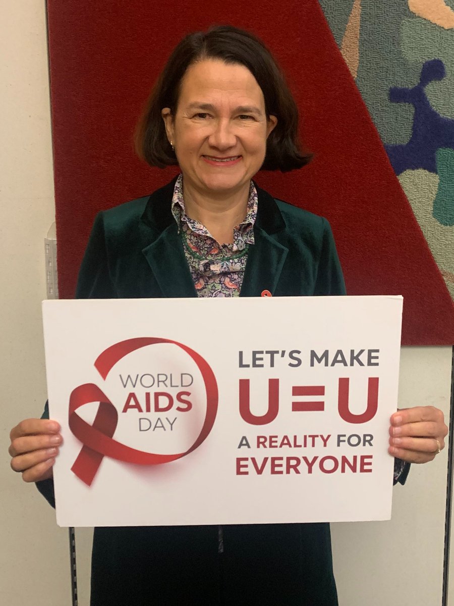 Over the past 40 years there has been huge medical advances in the treatment of HIV. 

This means, someone living with HIV is undetectable and untransmittable.

This #WorldAIDSDay I'm breaking down the stigma by spreading this message.

#UequalsU #CantPassItOn <a href="/APPG_HIV_AIDS/">APPG on HIV, AIDS & Sexual Health</a>