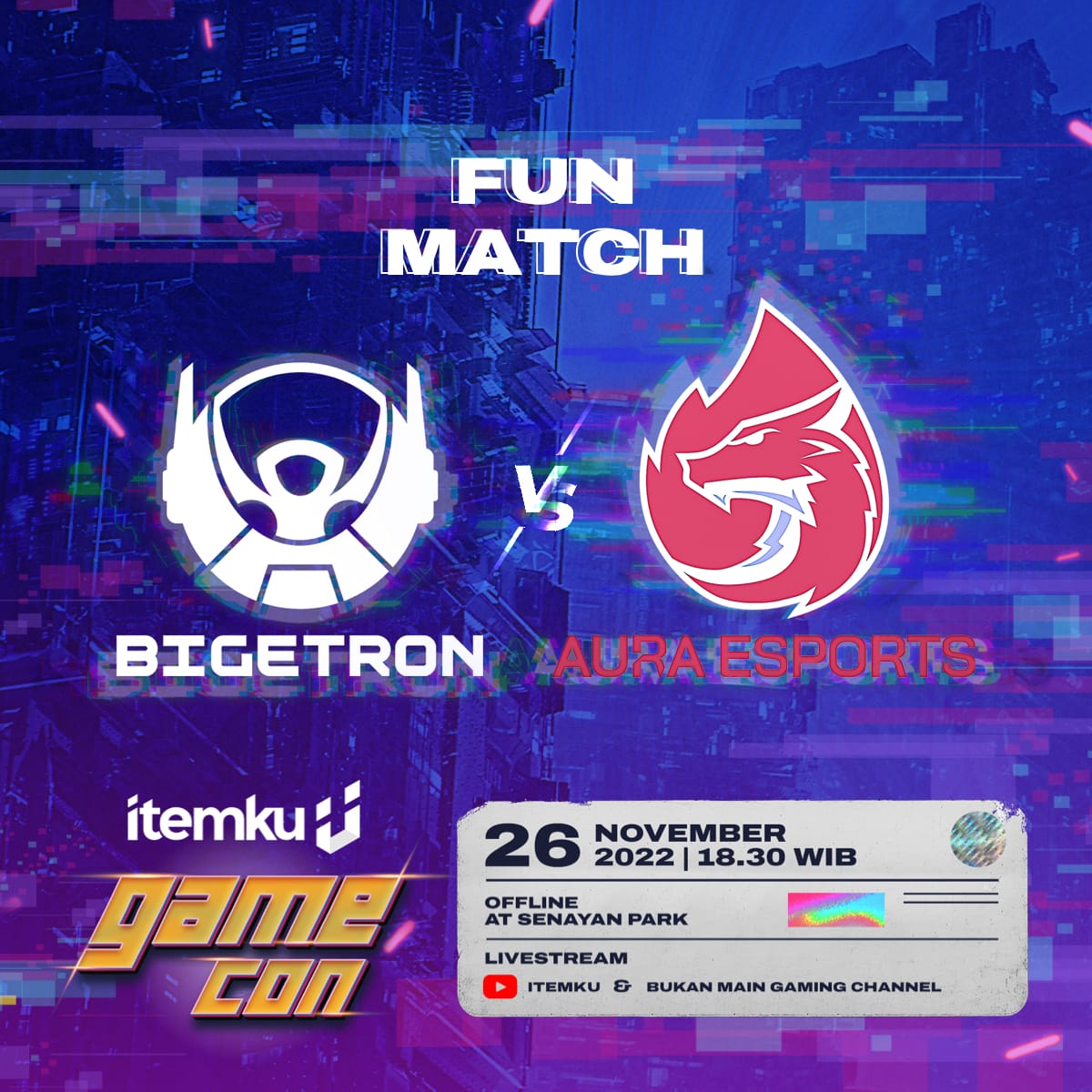 vio_let_shea's tweet photo. Ayo bestiee ke Senayan Park tanggal 25-26 November, soalnya bakalan ada banyak event lohh 😱 dan bakalan ada JKT48 di Itemku Gamecon @officialJKT48 @itemkuofficial https://t.co/WhpQD1qBgx