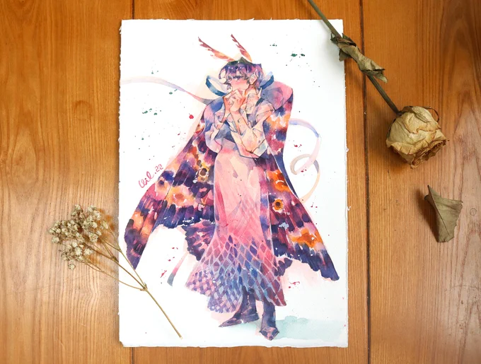[+RTs APPRECIATED] NEW ORIGINALS UPDATED  Greetings, my shop has been updated with new originals. I'll offer flat rate shipping for all orders at $10. Thank you for your support!SHOP  #originalcharacter #illustration #gouacheart 