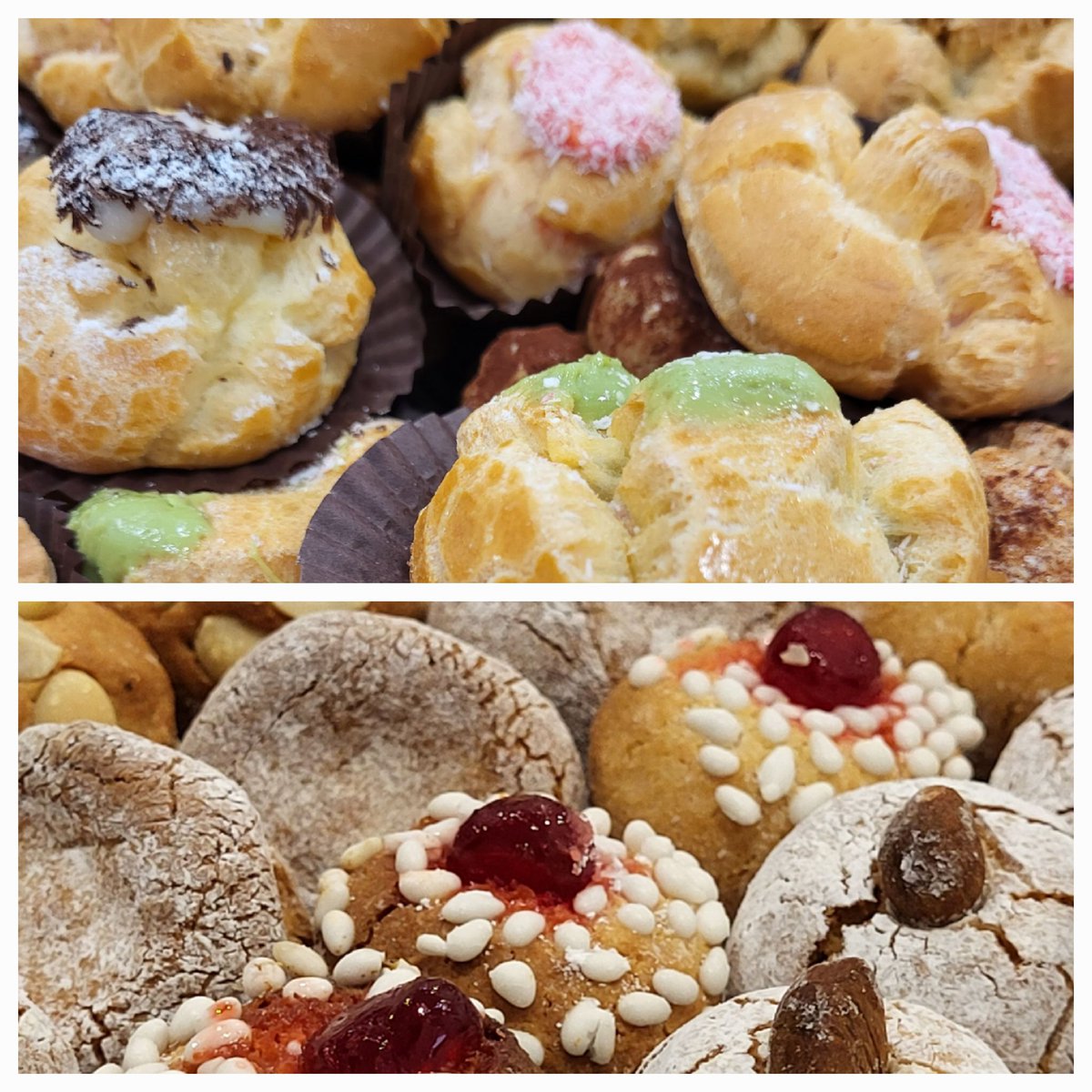 It's birthday season at rospatt osten pross. Today we have little treats from Sicily. Thanks to the noble donor!