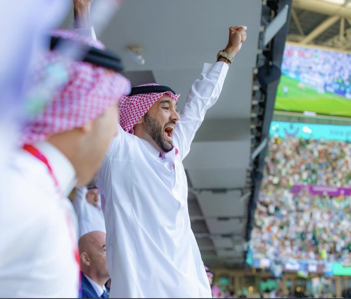 افرح جعل عمرك سعادة
<a href="/AbdulazizTF/">عبدالعزيز بن تركي الفيصل</a> #السعوديه_الارجنتين