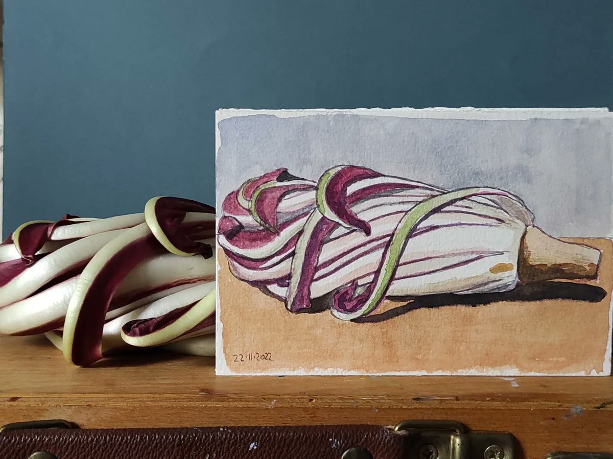 OakOrobic's tweet photo. #Watercolourpainting #saladwave https://t.co/vusosG4Ec7