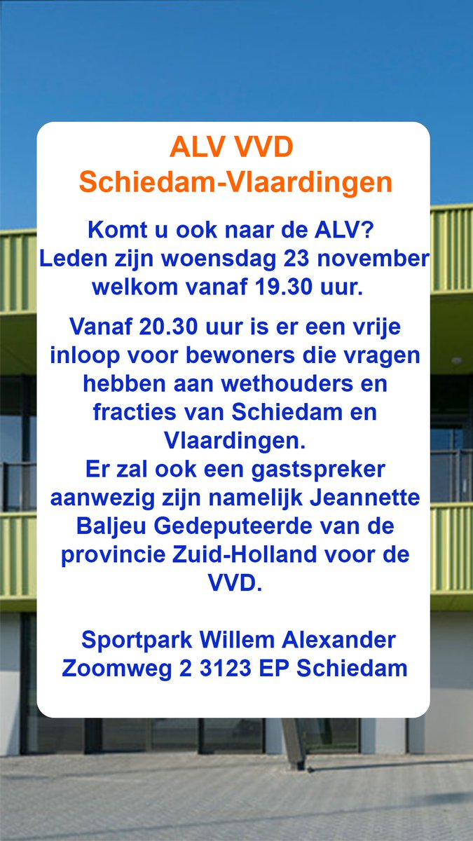 De Schiedamse VVD tweet media