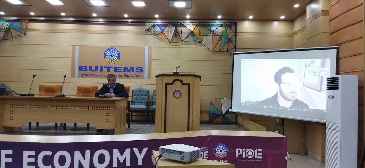 MShaafNajib14's tweet photo. Nathaniel Lane,Associate Professor @UniofOxford has joined @agmpsdepide to deliver the Allama Iqbal Lecture titled Return of Industrial Policy
Najh Benhassine @WBPakistanCD, country director World Bank chairing the session
#PIDE_PSDE_Conference
#LocalResearch
#LocationSolutions https://t.co/7eBYw9pnBN