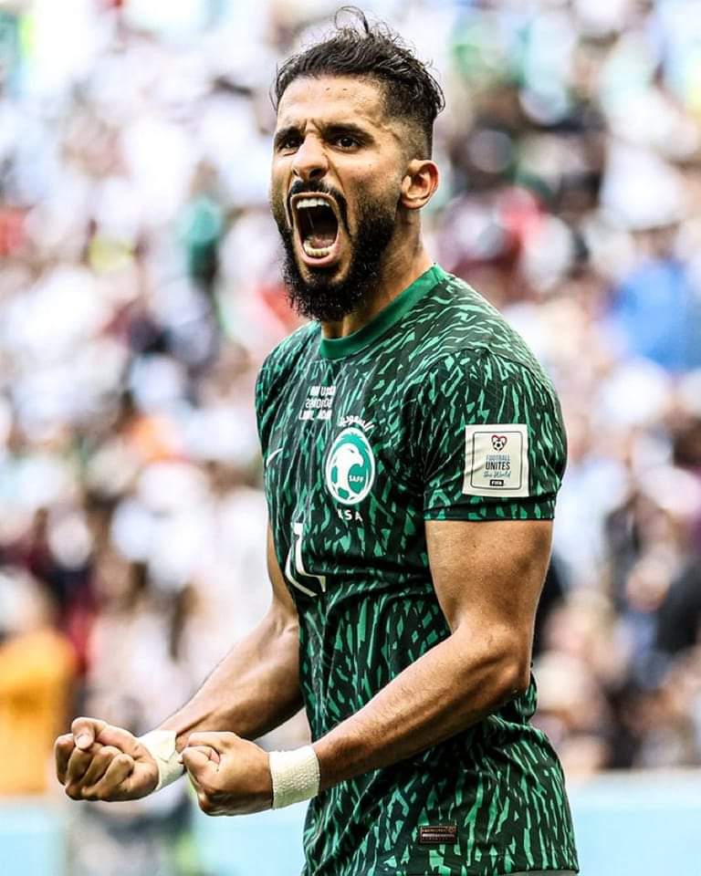 الله الله الله التاريخ بيتكتب من جديد
السعودية فخر العرب بجدراة 
✨💚
مبرووووووك لكل سعودي ولكل عربي

#السعوديه_الارجنتين