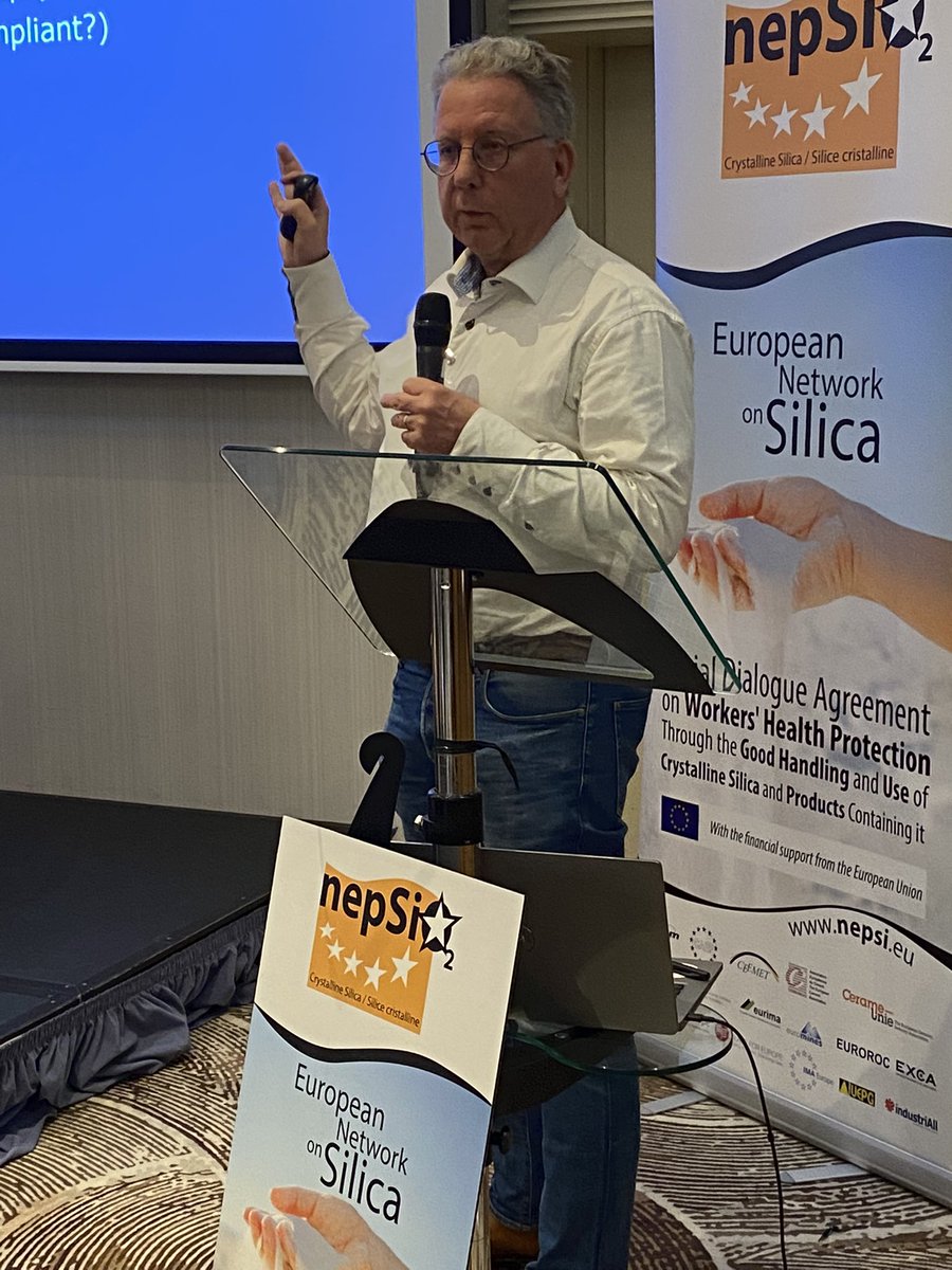 During the launching of #NEPSIinACTION <a href="/_bochen/">Łukasz Bochenek</a>, Antigoni Effraimidou and Remko Houba presented the outcomes of the #NEPSI programme and explained how the good practise guide and new training tools are already helping European workers.👷🏻‍♂️👷🏽👷🏻‍♀️