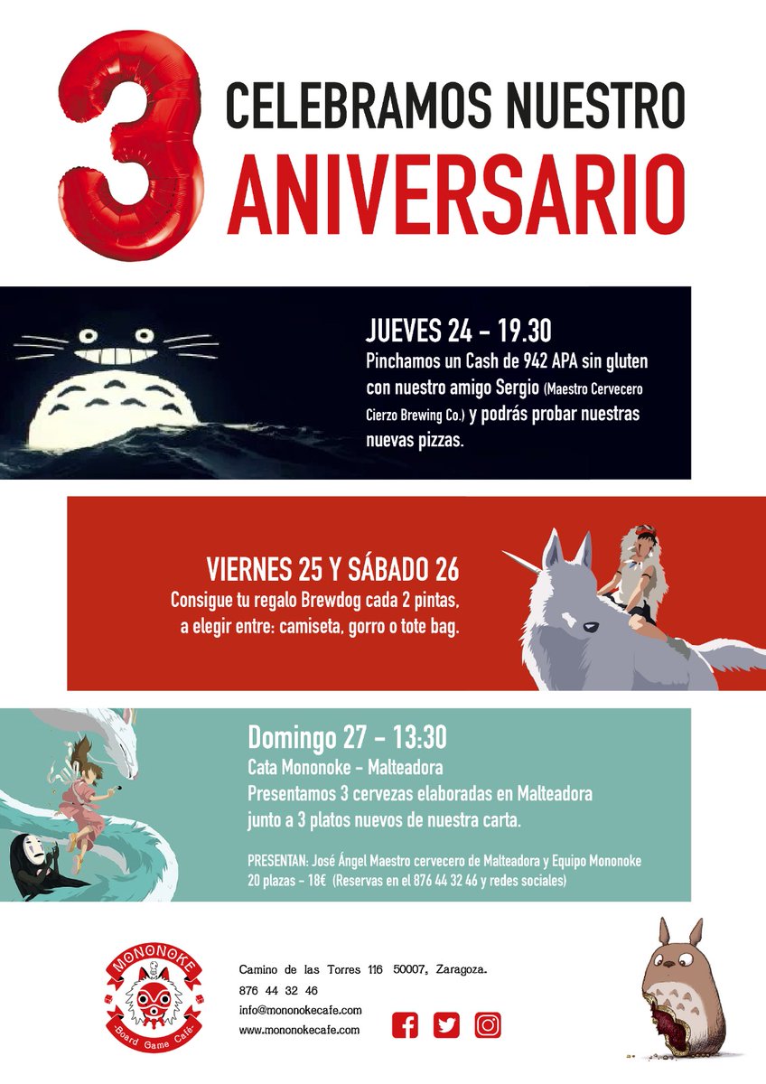 Gracias por vuestra confianza durante estos 3 años, se ha creado una gran familia este tiempo.
 
Nuestro proyecto era complejo pero poco a poco hemos ido aprendiendo a hacer las cosas a nuestra manera

 #Zaragoza #ocio #Singluten #gastro #pizza #craftbeer