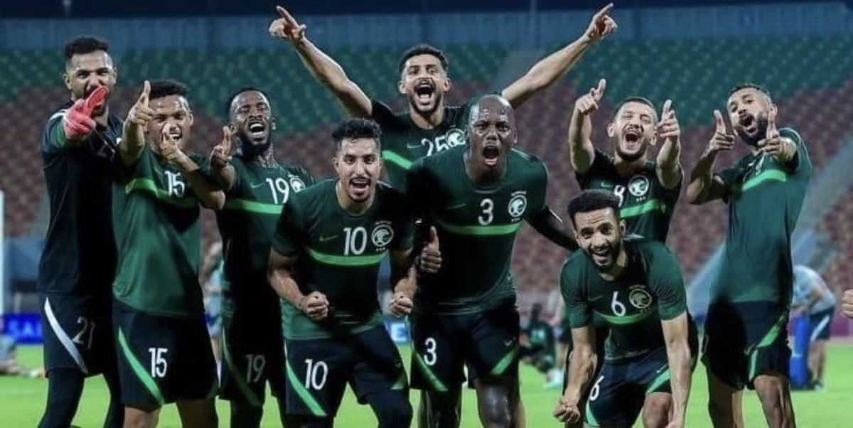 majidalmohandis's tweet photo. مبروك يا ابطال فرحتونا الحمد لله #السعوديه_الارجنتين https://t.co/sS0js4eWwJ