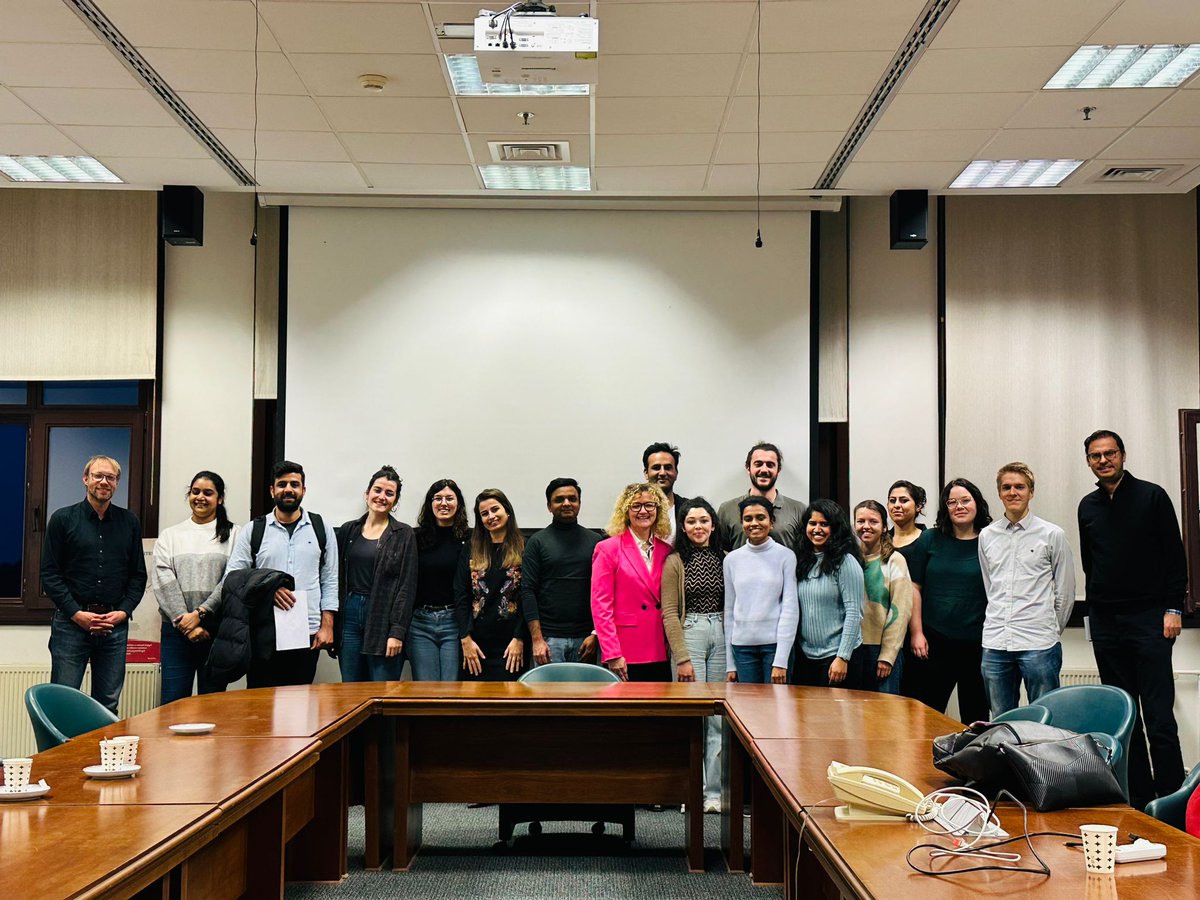 ESR_STIMULUS's tweet photo. Last Wednesday was the final training day at @KocSciences University on IP and patents. Very interesting and dynamic talk with 
DERIS Intellectual Property Attorneys ! Many thanks ! https://t.co/aPjCUTEe3m