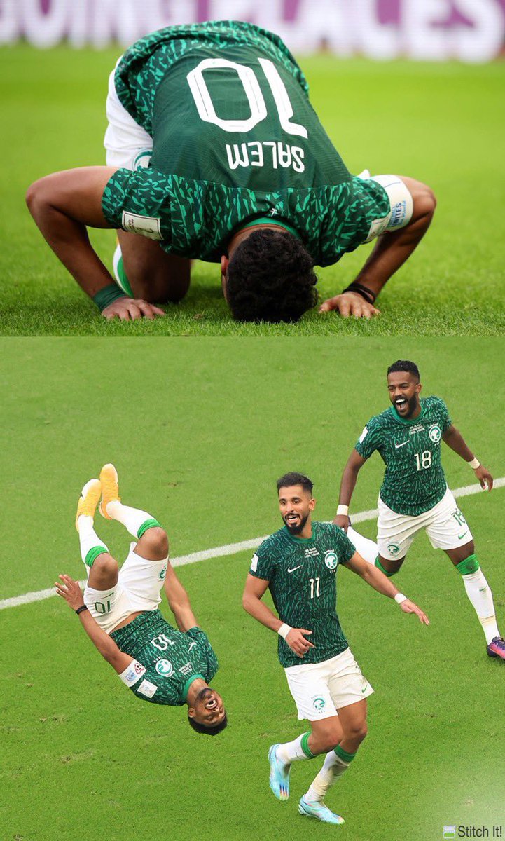 Ahmed Habib | مصمم (@ahmedbhdes) on Twitter photo الف مبارك للمنتخب السعودي الشقيق 
التغلب على الارجنتين في المبارة الافتتاحية له في #كأس_العالم_قطر_2022  بنتيجة 2-1 
💚💚💚
#قطر_تبدع #كاس_العالم_FIFA #Qatar2022 #FIFAWorldCup #QatarWorldCup  #السعوديه_الارجنتين #السعودية #مبارك_للاخضر الف مبارك للمنتخب السعودي الشقيق 
التغلب على الارجنتين في المبارة الافتتاحية له في #كأس_العالم_قطر_2022  بنتيجة 2-1 
💚💚💚
#قطر_تبدع #كاس_العالم_FIFA #Qatar2022 #FIFAWorldCup #QatarWorldCup  #السعوديه_الارجنتين #السعودية #مبارك_للاخضر