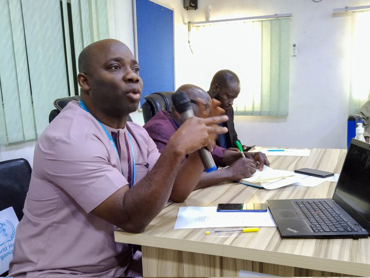 MaveriqueP's tweet photo. At the End of the Year Review meeting by our partner @unicef_nigeria for Health, Nutrition and SBCC activities chaired by the ED Dr Lawi Auta Mshelia alongside UNICEF Nutrition specialist Dr Nwogu Kelechukwu and Dr Saidu Hassan Malgwi (@saidmalgwi). https://t.co/YtYX4swfyu