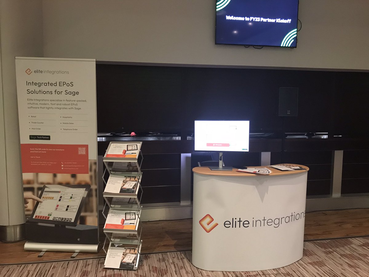 eintegrations's tweet image. Today the Elite Integrations team are at the #sage FY23 Partner Kickoff at Twickenham Stadium. Come and chat to us about our fully integrated POS for #sageintacct #sage200 #sagex3 and #sage50