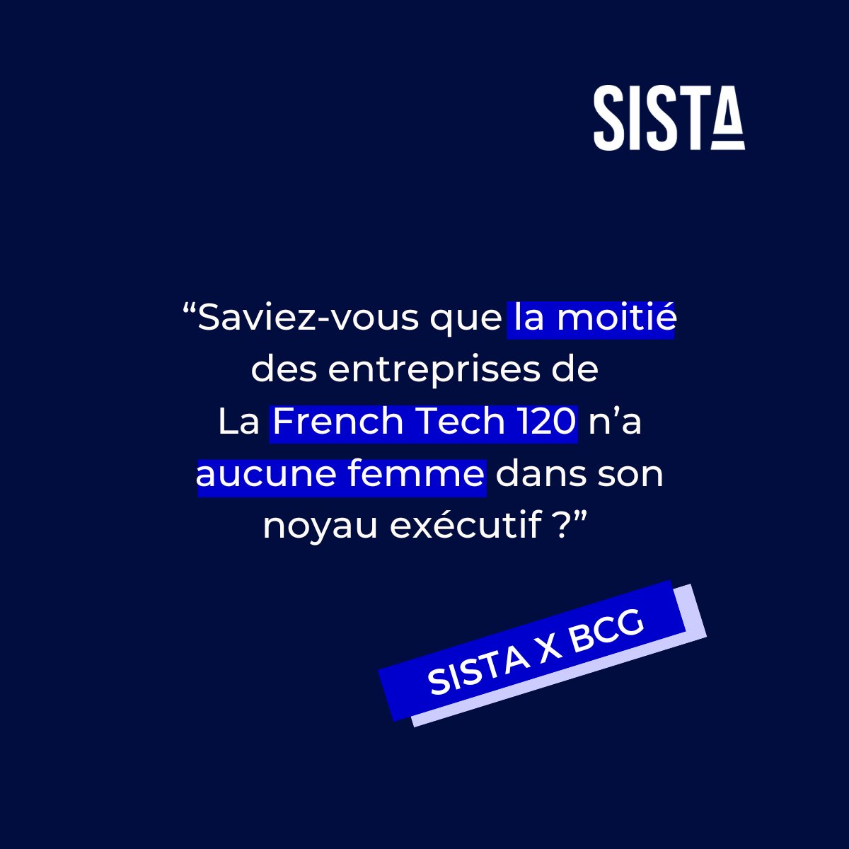 wearesista's tweet photo. 💥 Les instances dirigeantes du #FrenchTech120 sont encore loin de la parité. La route est encore longue pour féminiser les instances de direction.
👉C'est ce que révèle notre nouvelle étude en partenariat avec le @BCG disponible ici https://t.co/3XaguoPwIp
#Clevels #Diversity https://t.co/uFl0ZPAqc2