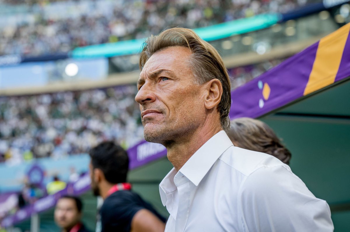Won the 2012 Africa Cup of Nations with Zambia.

Won the 2015 Africa Cup of Nations with Ivory Coast.

Leads Saudi Arabia to a surprise victory over Argentina in the 2022 World Cup.

Mr Hervé Renard 👏🇫🇷 

#KSA #FIFAWorldCup2022