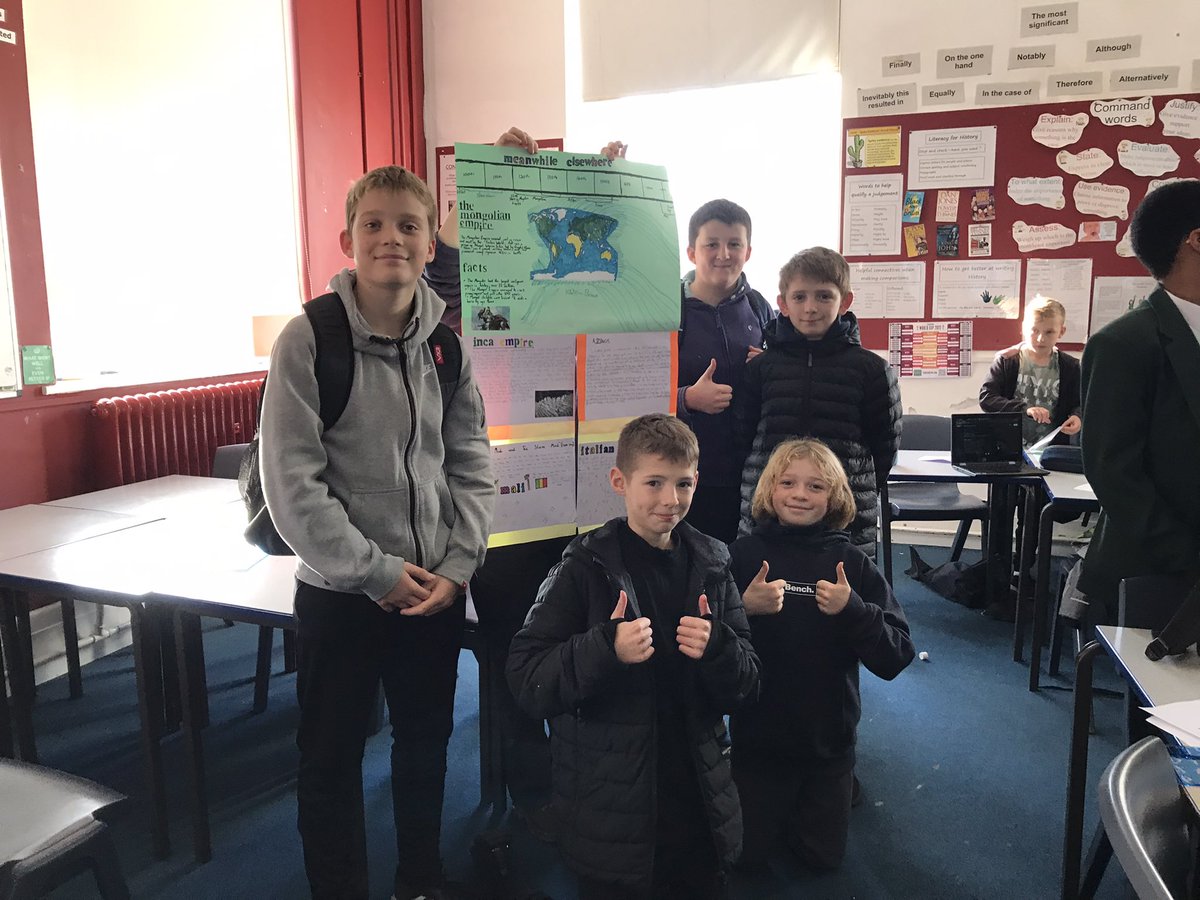 DHSBHistory's tweet photo. @dhsbccw 7W’s finished work. #meanwhileelsewhere some really good effort and quality from the group! Well done https://t.co/RP27OrbCrl