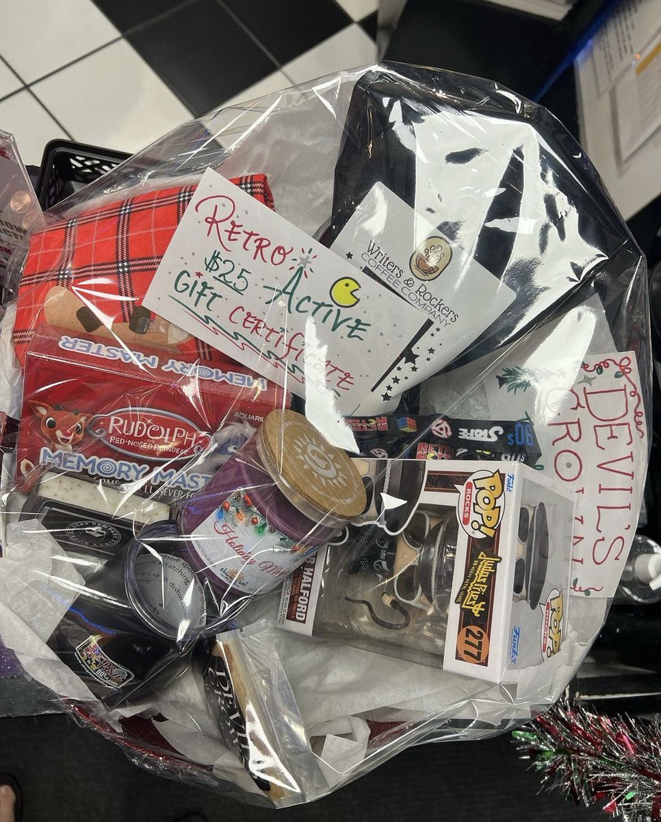 Dec 1st store gift basket raffle to benefit Toys for Tots! $5 each or 5/$20. Must be able to pickup in store. Shipping is not available.