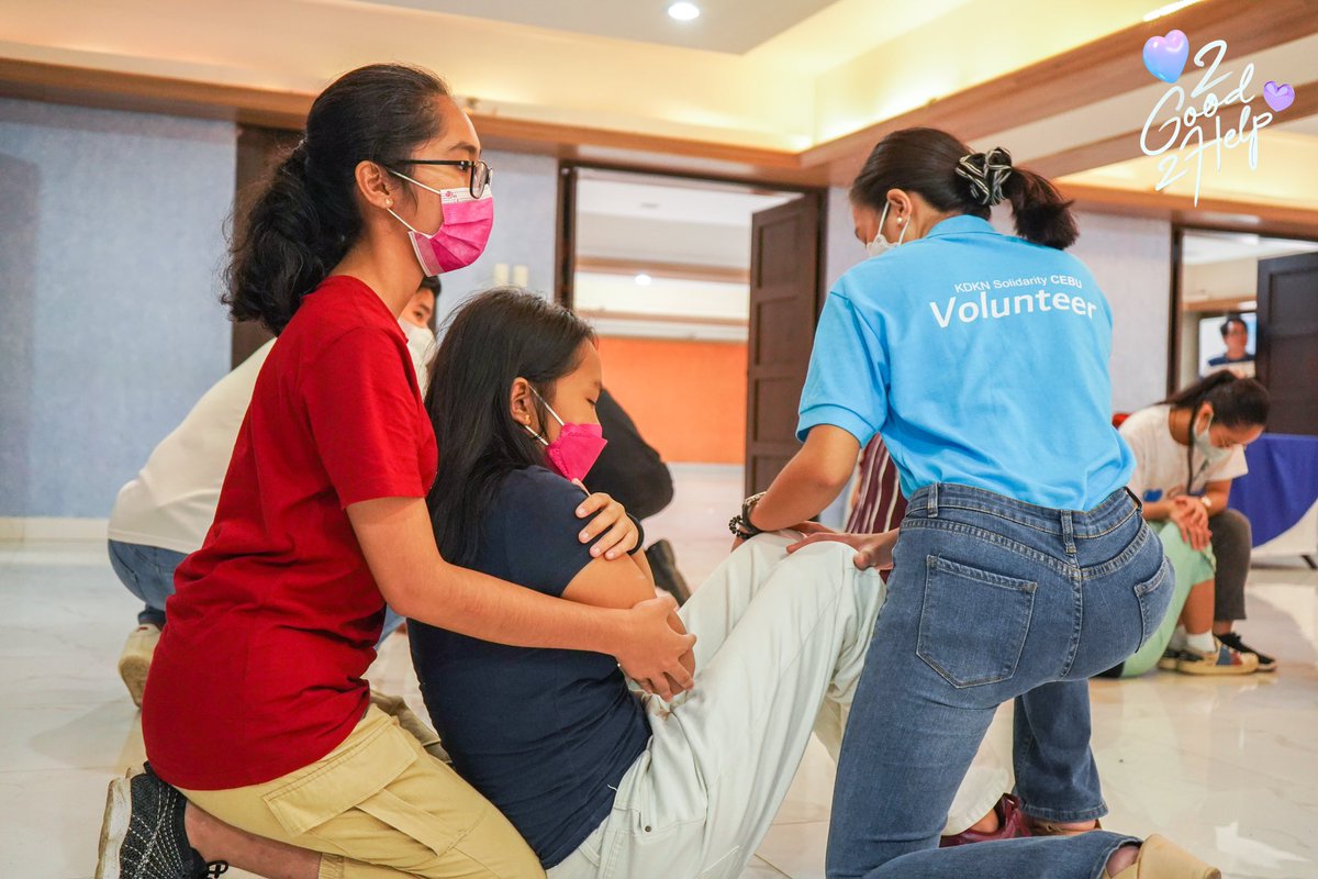 KDKNS_Cebu's tweet photo. Shoutout to those who participated in our First Aid Training last Sunday. We salute your willingness to learn in order to help save lives. #2Good2Help https://t.co/WqGLNDKxEm