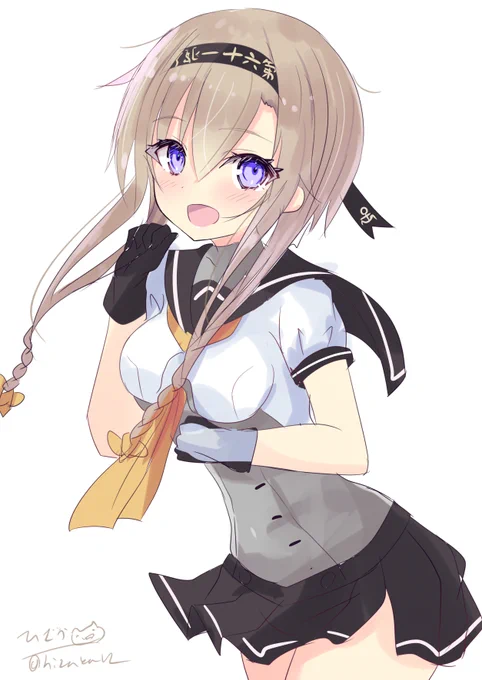 照月#艦これ版深夜の真剣お絵描き60分一本勝負#艦これ版真剣お絵描き60分一本勝負_20221121 