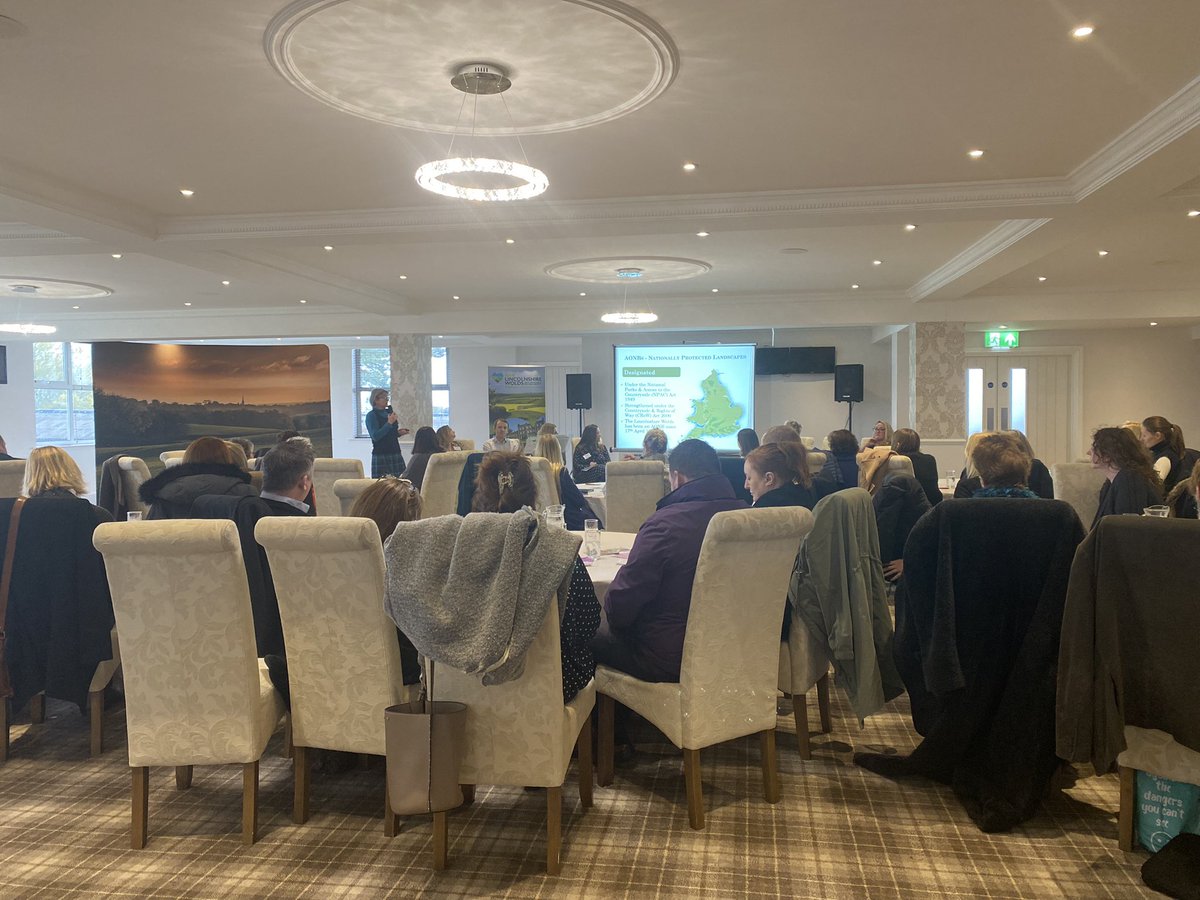 TrudyRoberts68's tweet photo. Hearing from Helen Gamble about next years plans for 50yrs of @LincsWoldsAONB and the wonderful heritage of our area. #LLWConf22 #50for50 @WestLindseyDC @EastLindseyDC. https://t.co/8Uyy34Eq06