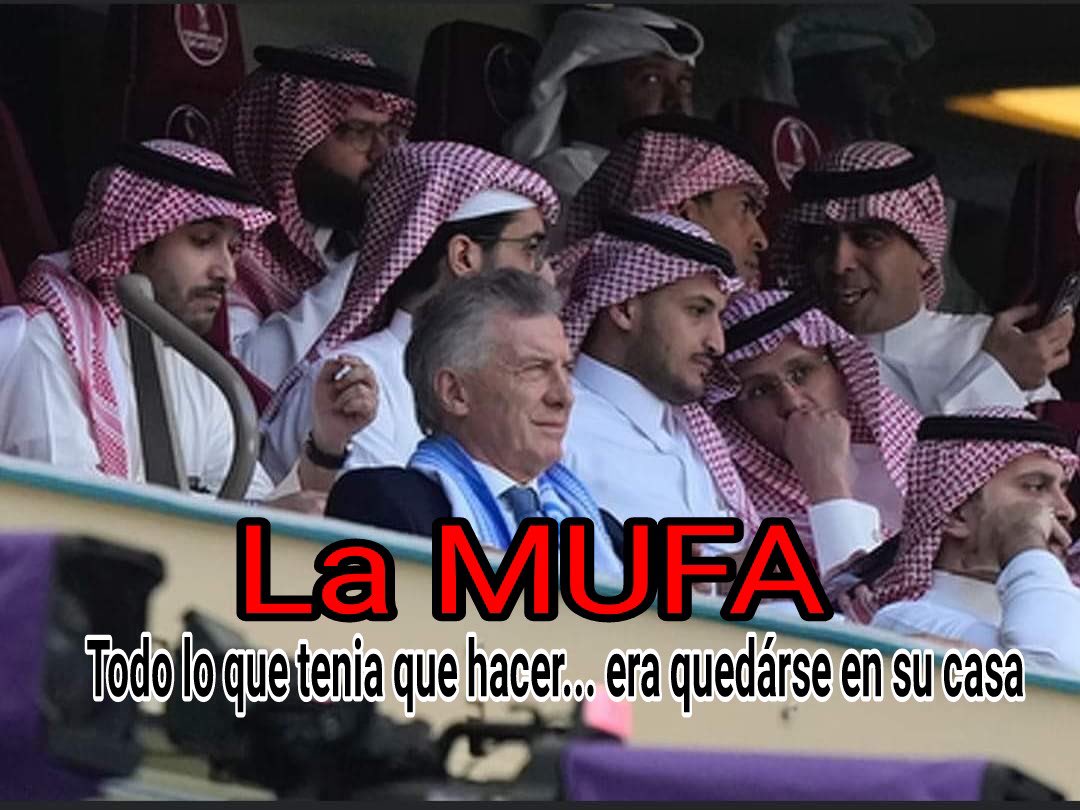 A meterle palo santo a morir! 🧄🪬🧿
Te pido por favor🙏

#VolveMufa
#VolveteMufa
#MacriMufa
#Quatar2022 
#Argentina