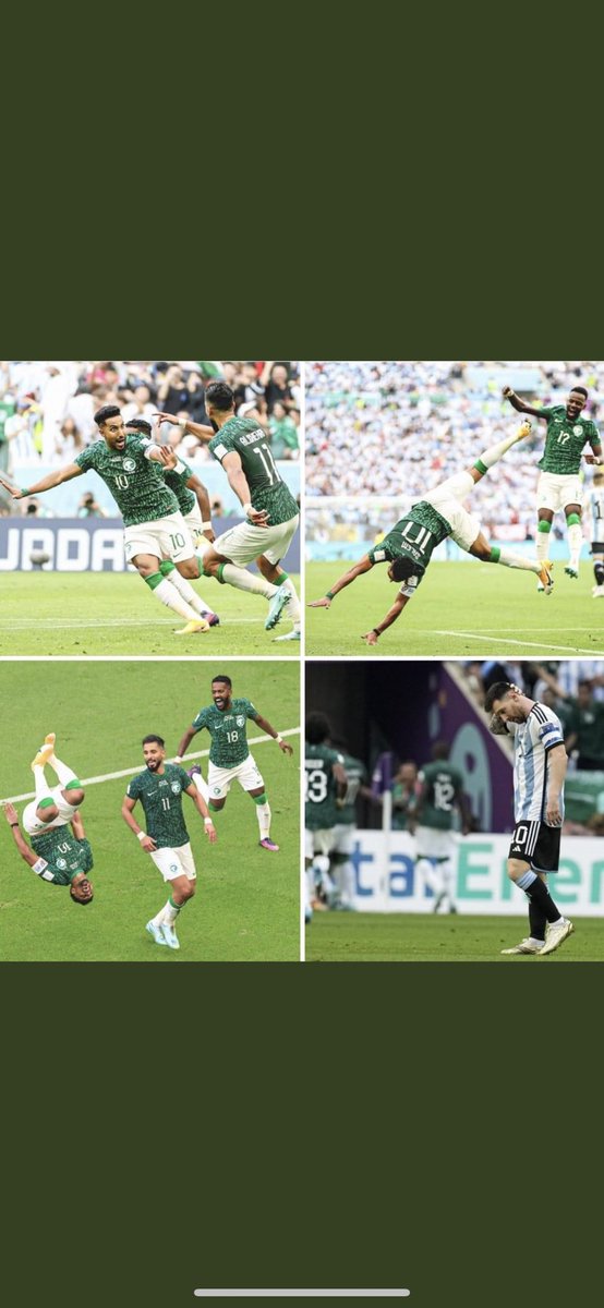 #المنتخب_السعودي 

الف مبروك فوز المنتخب السعودي 🇸🇦
والله يفرحكم ويسعدكم مثل مااسعتدونا