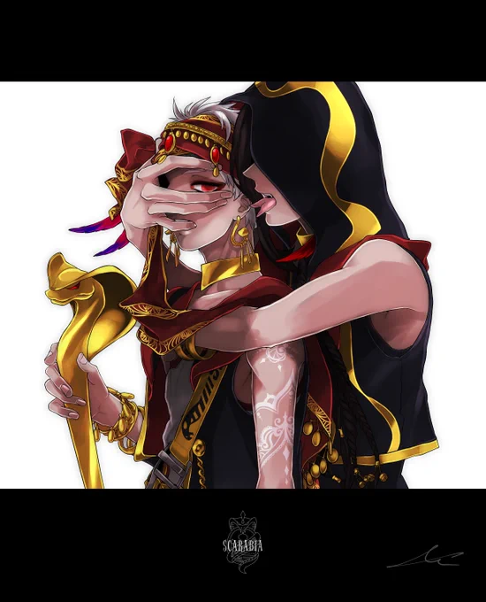 わたしのツイステ絵もいいよ 