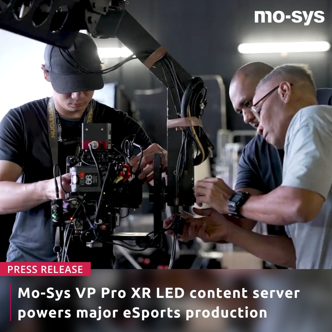 mo_sysLab's tweet image. Head here to learn more about how #VPProXR and #StarTracker were used to power a major #eSports project in Asia: bit.ly/3hSWwkJ #virtualproduction #cameratracking #ICVFX #LEDvolume #VP #cinematography #AR #XR