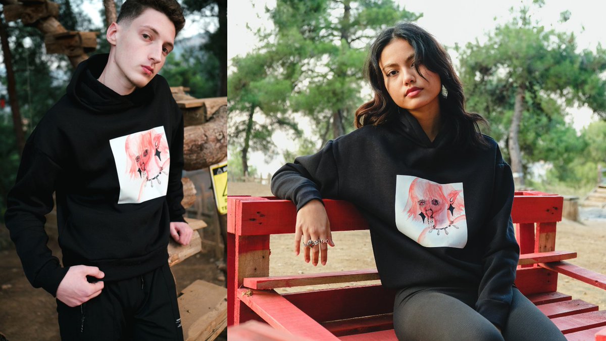 Merhaba, ben Betty. 

#tasarımhoodie #pamukastarlıkapüşon #ücretsizkargo