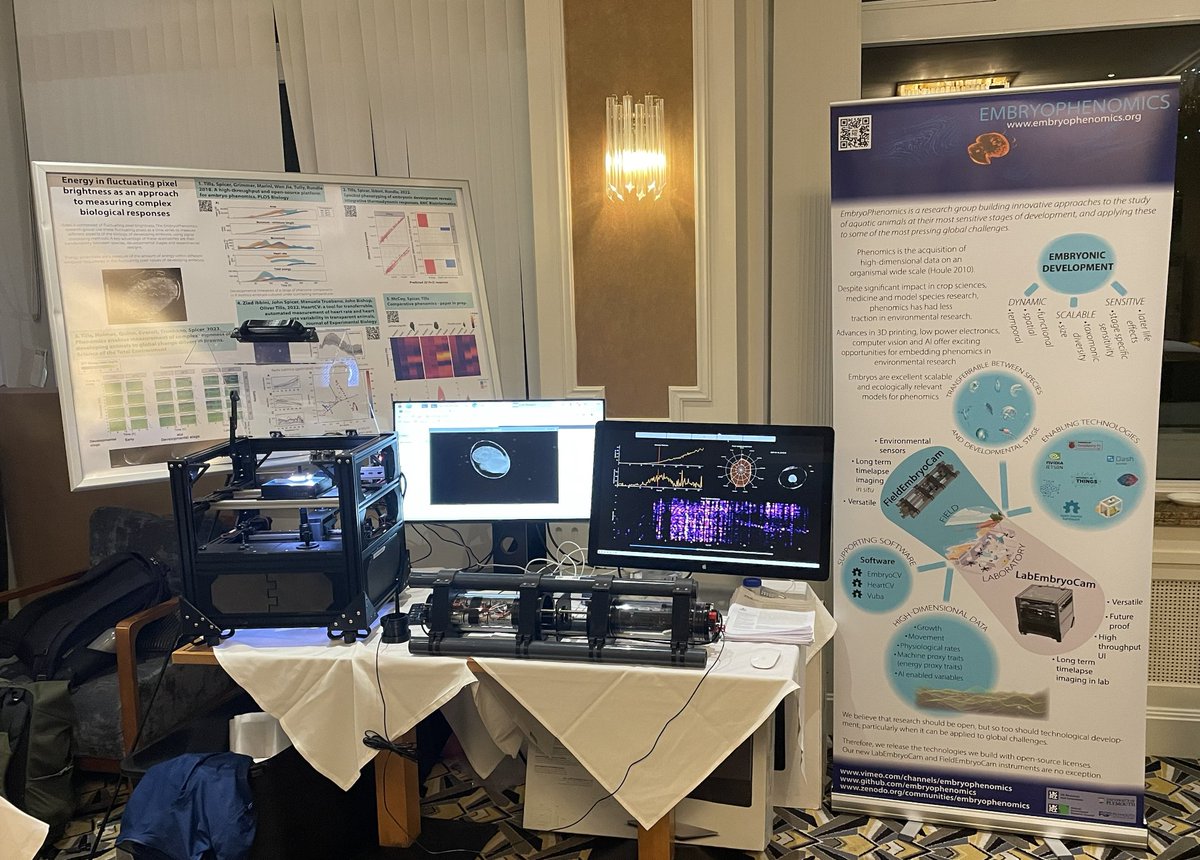 @EmbryoPhenomics are at AMMR4 exhibiting our innovative research approach and instruments. A great conference attended by an exciting community of international researchers who are pushing the boundaries of understanding biological impacts of global change #AMMR4 #musselsarecoool