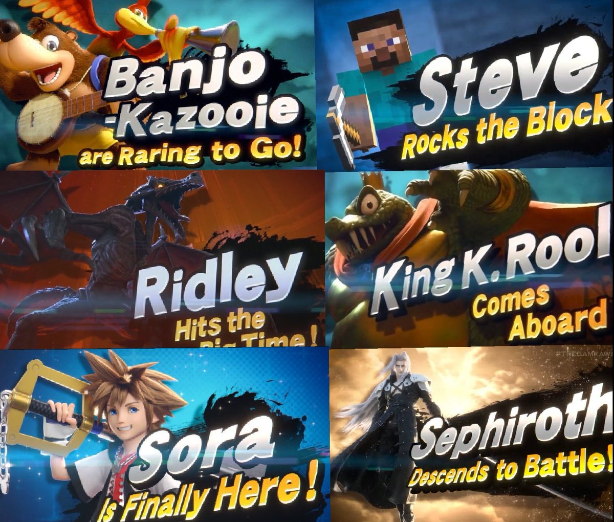 nintenclout's tweet photo. Reminder that Smash Ultimate is truly incredible 🔥 https://t.co/vnVCbViJTN