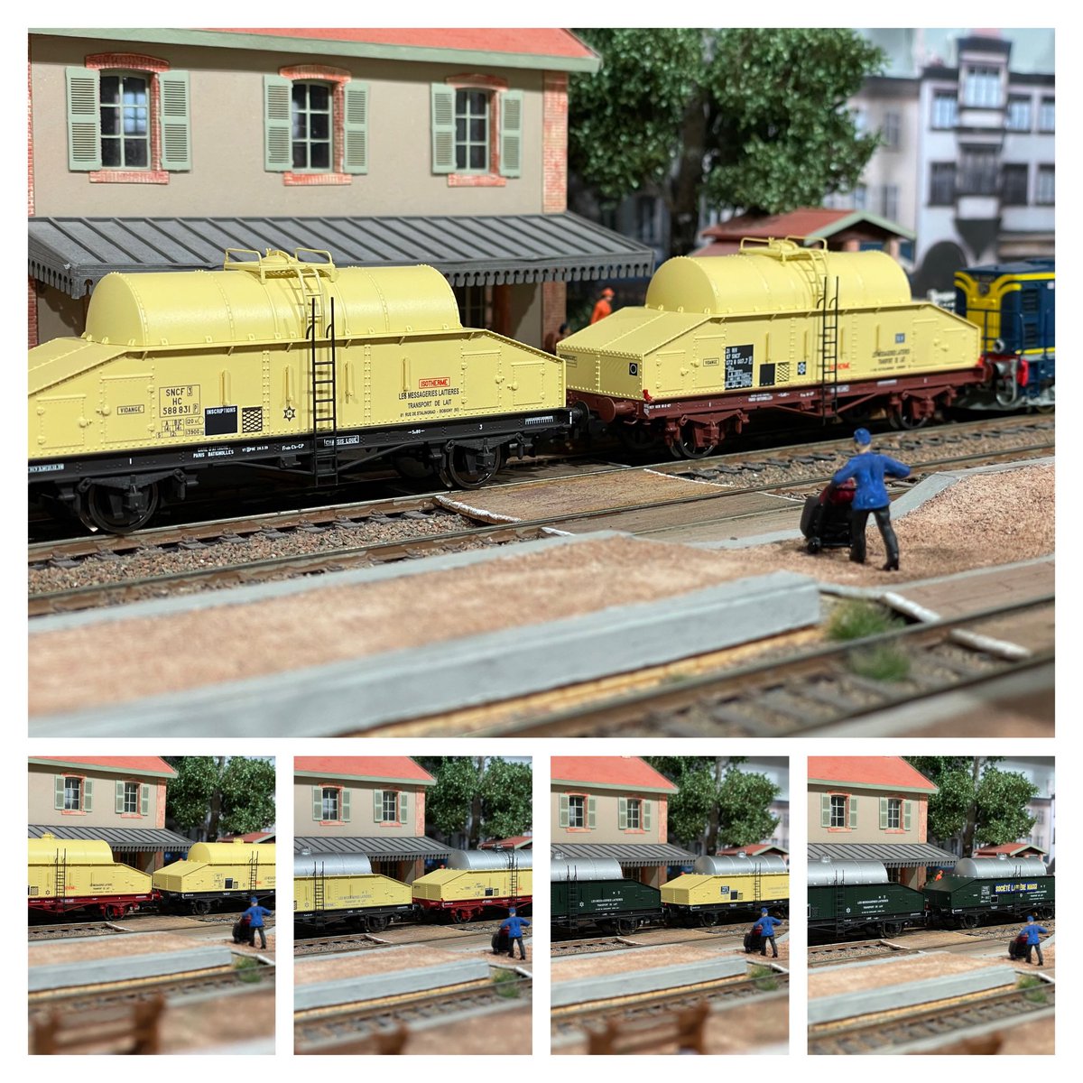 #novateurmodeles

Les wagons transport de lait de chez NOVATEUR MODELES (HO) sont arrivés en magasin et sur notre site de vente en ligne ! 🥛🐄

👉🏻 bit.ly/LAITIERSNVM

#modelismeferroviaire #modelisme #trainminiature #modellbahn