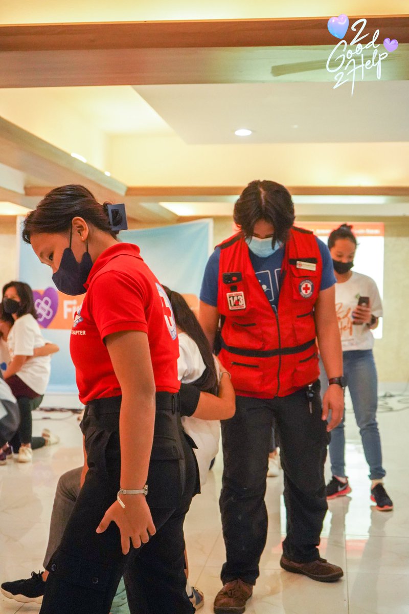 Thank you also to our Blood Donation Drive and First Aid Training partner, Philippine Red Cross Cebu Chapter. #2Good2Help