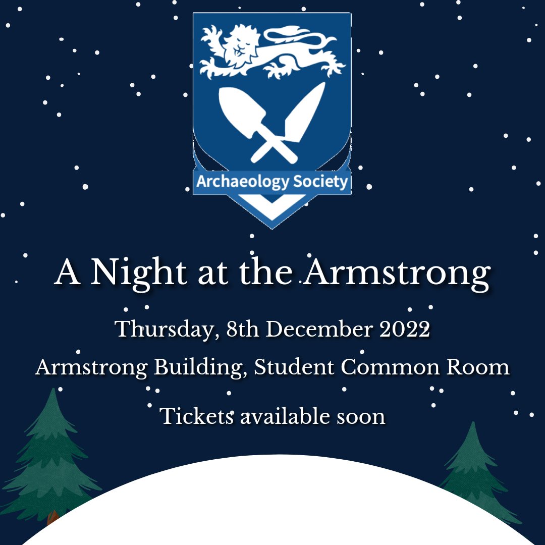 We're proud to announce that our winter celebration for this year will he hosted in the Armstrong Building Student Common Room from 7-9:30 pm on Thursday the 8th of December.

Tickets for the event will be available for purchase shortly on our page on the NUSU website.