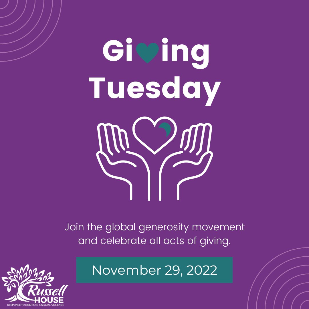 RussellHouseMO's tweet photo. Giving Tuesday was created in 2012 as a simple idea: a day that encourages people to do good. If you’d like to donate to Russell House today, please follow this link:https://t.co/LWeiAOeLyz https://t.co/Kx4cOIeVQF