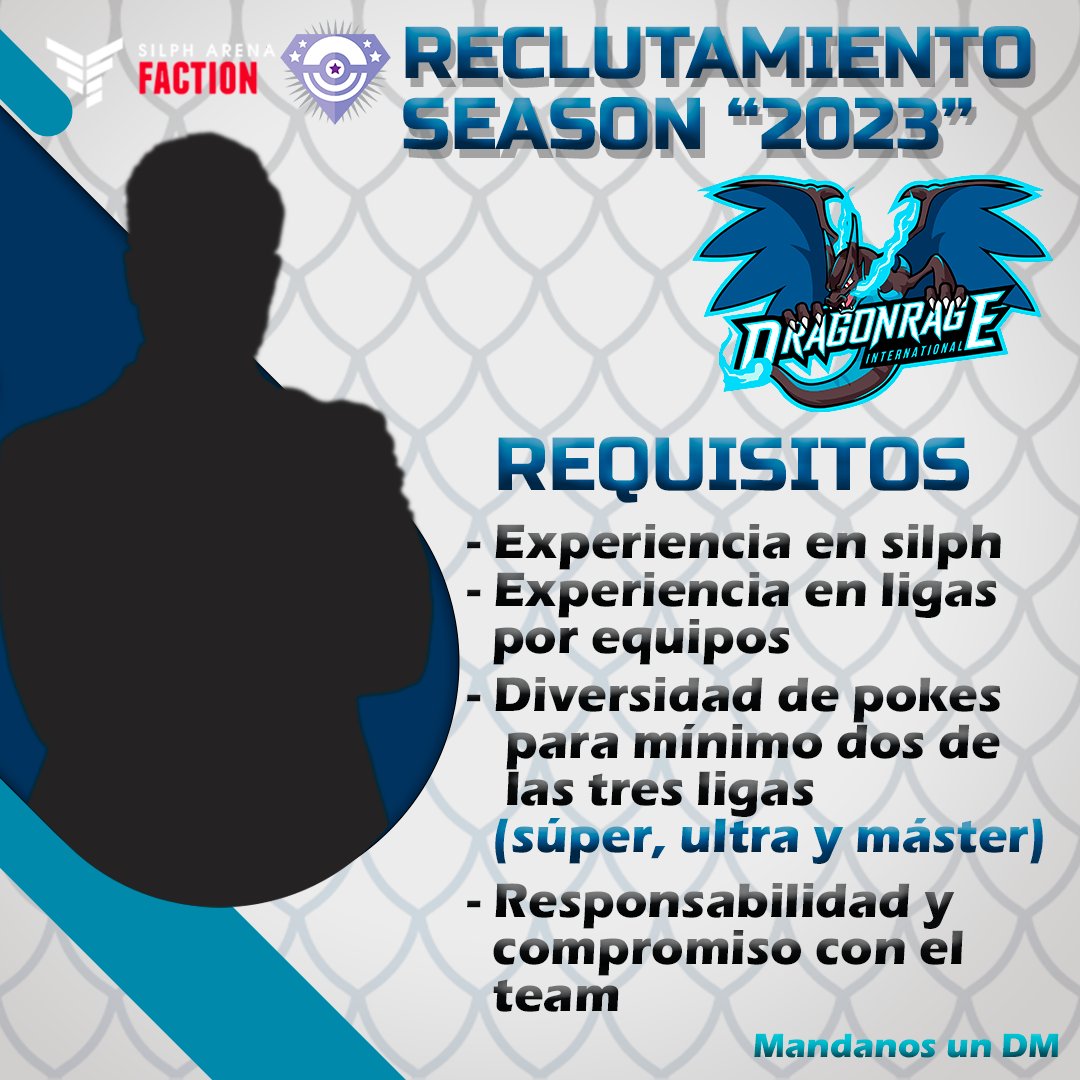 Buscamos fortalecernos en este nuevo ciclo. Si estás interesado en ser parte de nuestro equipo, mándanos un DM. 💪🏻🐉