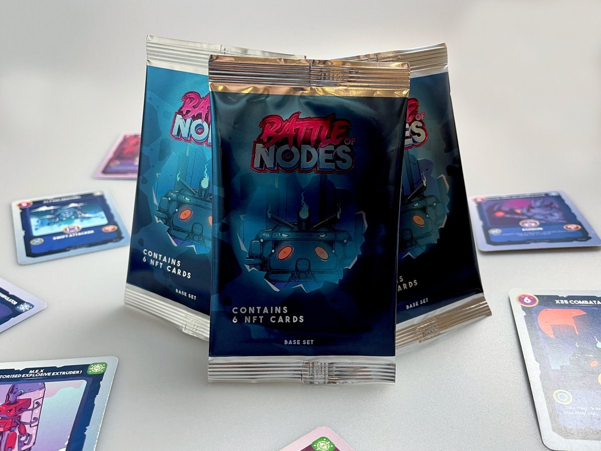 Our card game is 100% playable in real life, nothing better than the thrill of opening packs, seeing what cards you get &amp; creating a deck to play against your friends! ⚔️