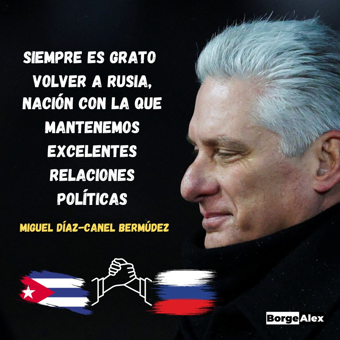 borgealex2's tweet photo. Siempre es grato volver a #Rusia 
#DiazCanelEnRusia https://t.co/FcINclHewg