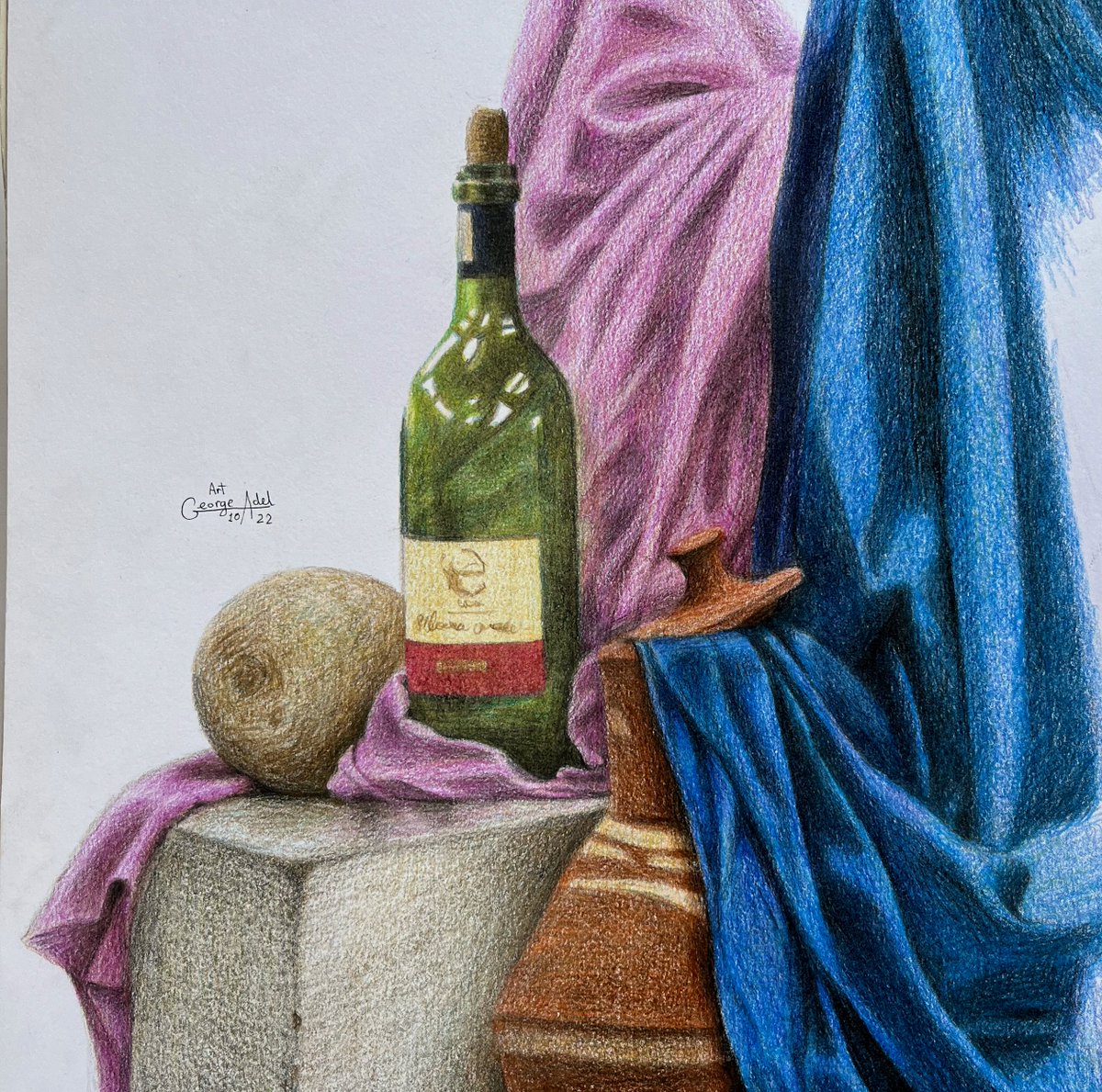 still life drawing❤️🎨

#art #artist #arts #artwork #sketch #draw #drawing #drawings #رسم #رسامين #pencil #فن #gallery #artgallery #paint #egypt #behance #painter #painters #worldart #color #cloth #pencilart #color #fineart #pencildrawing #finearts #galleryart #nature