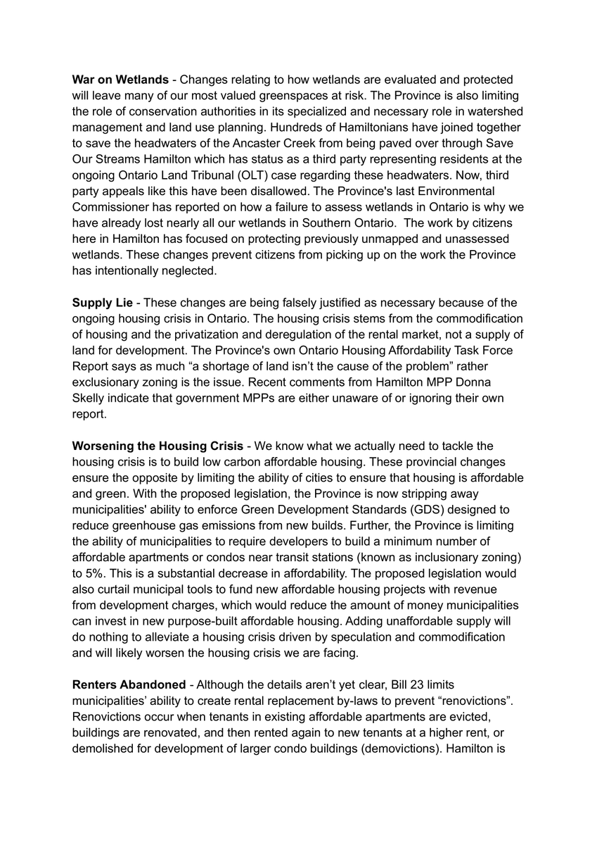 alexwilson96's tweet image. Myself and Ward 2 Cllr. @CameronKroetsch wrote to @LaurieScottPC requesting #Bill23 be immediately withdrawn. #StopSprawl #SaveFarmland

Bill 23 isn't about housing it's about maximizing developer profits. We need real solutions that put people and planet ahead of private profit.