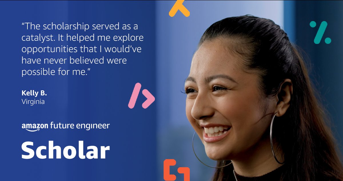 The Amazon Future Engineer Scholarship program is providing 400 high school seniors with an opportunity to upgrade their careers with a $40,000 scholarship plus a paid internship at <a href="/amazon/">Amazon</a>!

Learn more: amazonfutureengineer.com/scholarships?u…