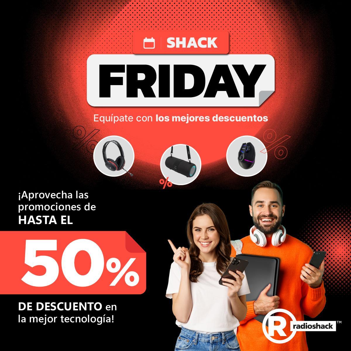prensagrafica's tweet photo. #ShackFriday ⚫️ | Los mejores descuentos en tecnología de la temporada 🤩 Compra en cualquiera de nuestras sucursales o por medio de https://t.co/Gjp1HMw1wl💻
Ver detalles de crédito en sucursales.
Válido del 18 al 27 de noviembre 2022.
Ver condiciones: https://t.co/SdsMEVlY6g https://t.co/VSDyLVKwSM