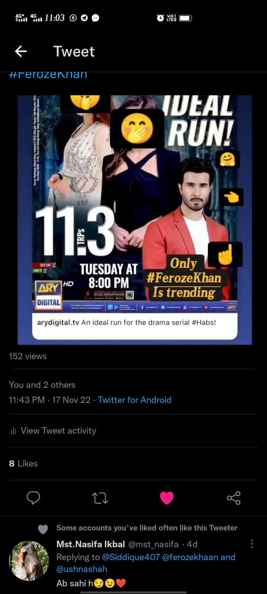 Siddique407's tweet photo. It's #Basitday..
No #HubsDay.
#Its #Fk #FerozeKhan
#Trendingday.
Blood does not make you family , Loyalty does. 🤞 #Fklover.
#Quotes By #Ferozekhan .
#Siddiquehussain...
Instagram I'd :-. #Ferozekhan__fanpage407.
@ferozekhaan https://t.co/z3Ur4EBTs7