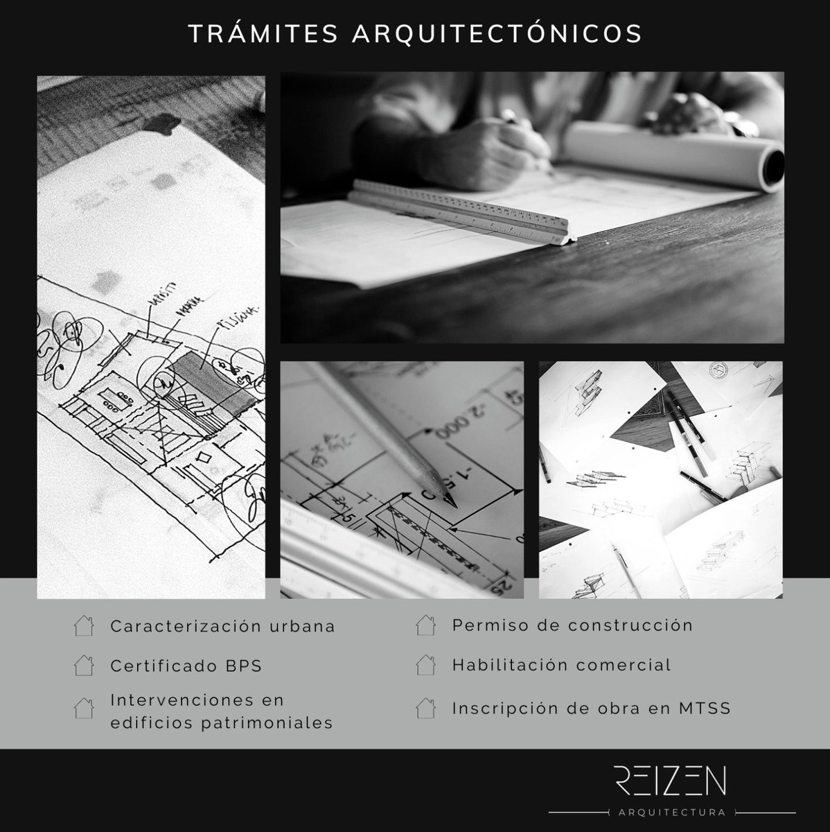 Si necesitás realizar trámites arquitectónicos para tus proyectos, no dudes en contactarnos: estudio.reizen@gmail.com