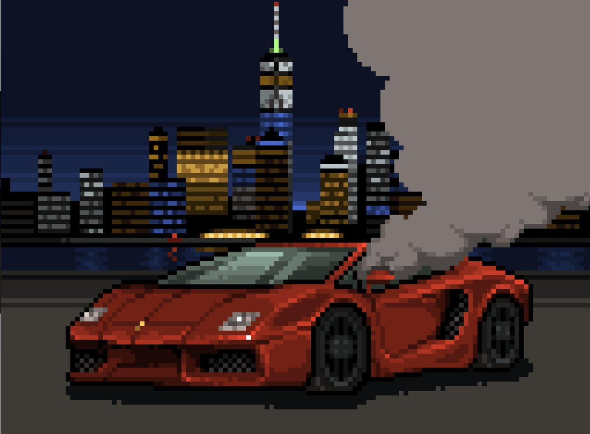 DanMcMan77's tweet photo. Check out my entry for #DisplayYourOnePlanetNFT, got my @crunks_nft Lambo! https://t.co/sBfcCkAmBk