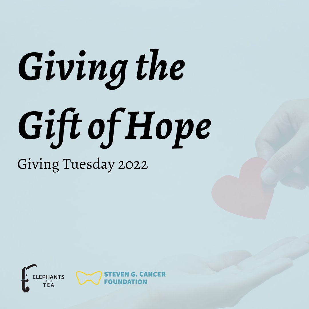 Next week is Giving Tuesday - a chance to support organizations with meaningful missions, a chance to make a true impact, and a chance to spread the word about causes near to your heart. 💙

Link to our #GivingTuesday campaign is here: classy.org/campaign/gift-…

#theseasonforgiving