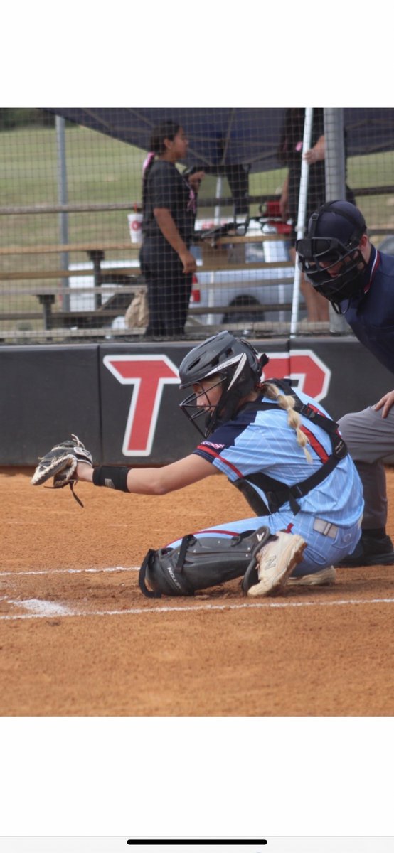 I am excited to announce my verbal commitment to continue my softball and education journey at Trinity Valley Community College.  Coach Winn and the Cardinals are exactly the right fit for me!  I am so grateful to my coaches and teammates along the way!