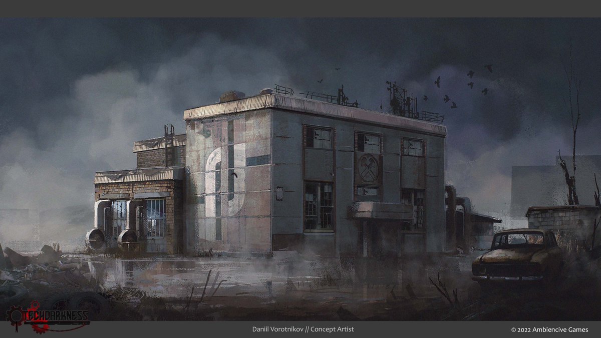Nemo2D's tweet photo. Some concept art I've created for @Technodar1kness game project https://t.co/62sw2EgBmM