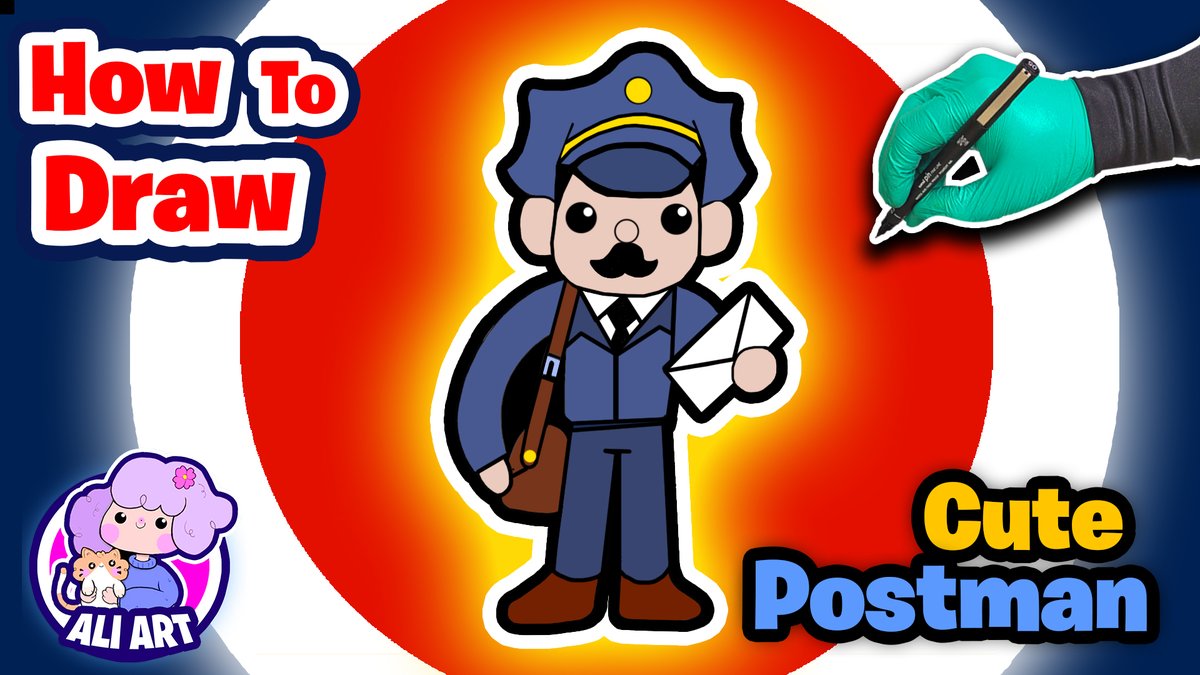 LebaschiAli's tweet photo. How To Draw a Postman Easy Step By Step Tutorial Drawing With AliArt https://t.co/IsnUvwBe8Y via @YouTube #howtodraw #drawing #cute #art #ali_art #aliart #art_For_Beginners #drawing_easy #easydrawing #drawingtutorial #drawingtutorial #drawing_for_kids #art_for_kids https://t.co/GYAYNQ5J9q