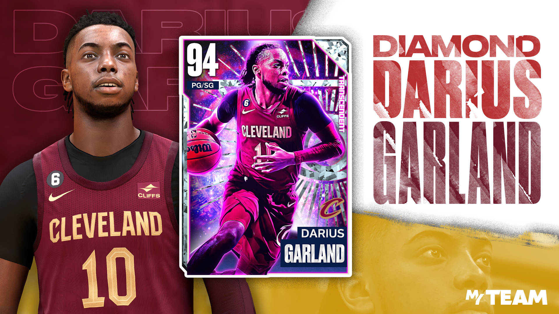 NBA 2K23 MyTEAM Transcendent Pack reveals Diamond Darius Garland